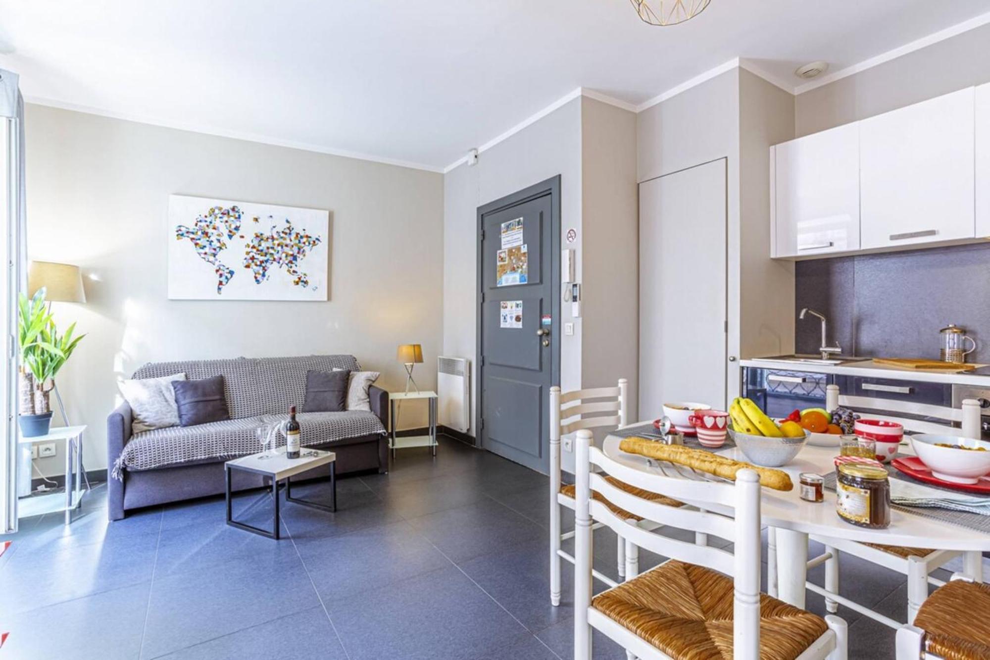 Apartment Paradis - Carre D'or 1 - Balcony Sea View Nizza