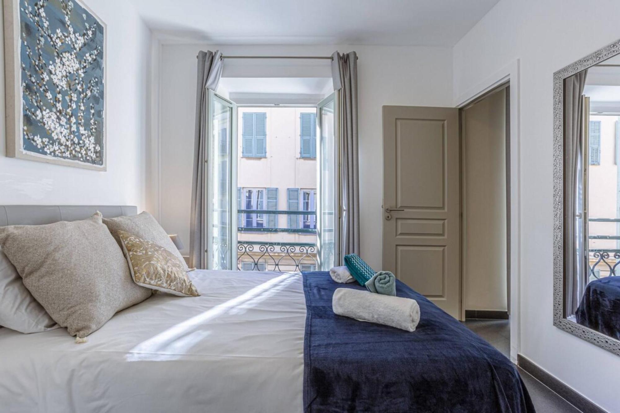 Paradis - Carre D'or 1 - Balcony Sea View * Nizza